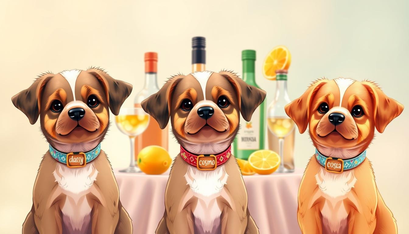 Adorable Alcohol-Themed Dog Names for Girls