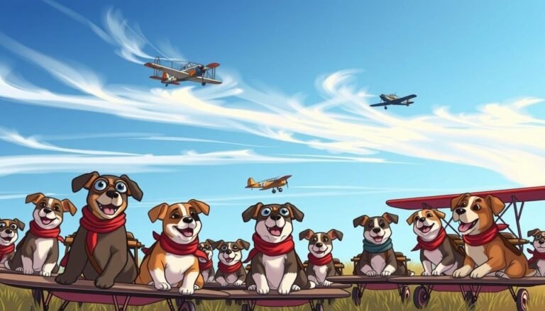aviation names for dogs