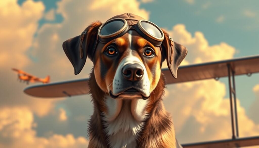 dog named after aviation