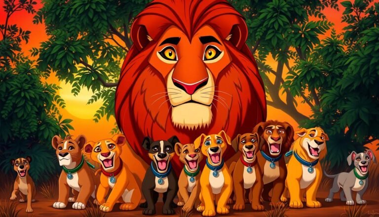 lion king names for dogs