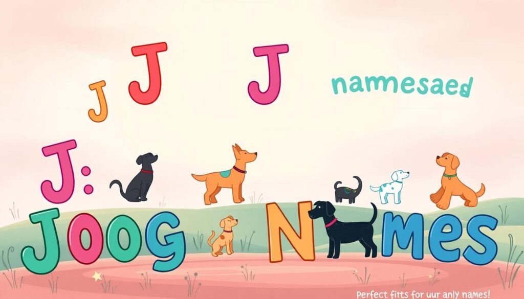 unique j names for dogs