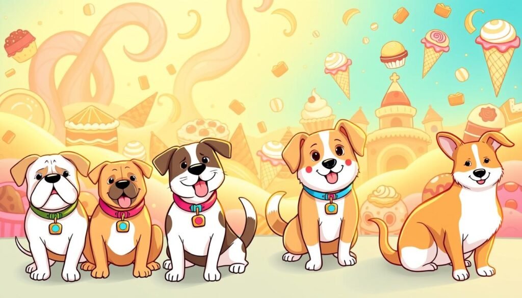 global dessert-inspired dog names