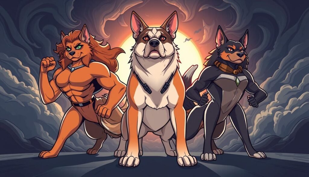 strong female dog names